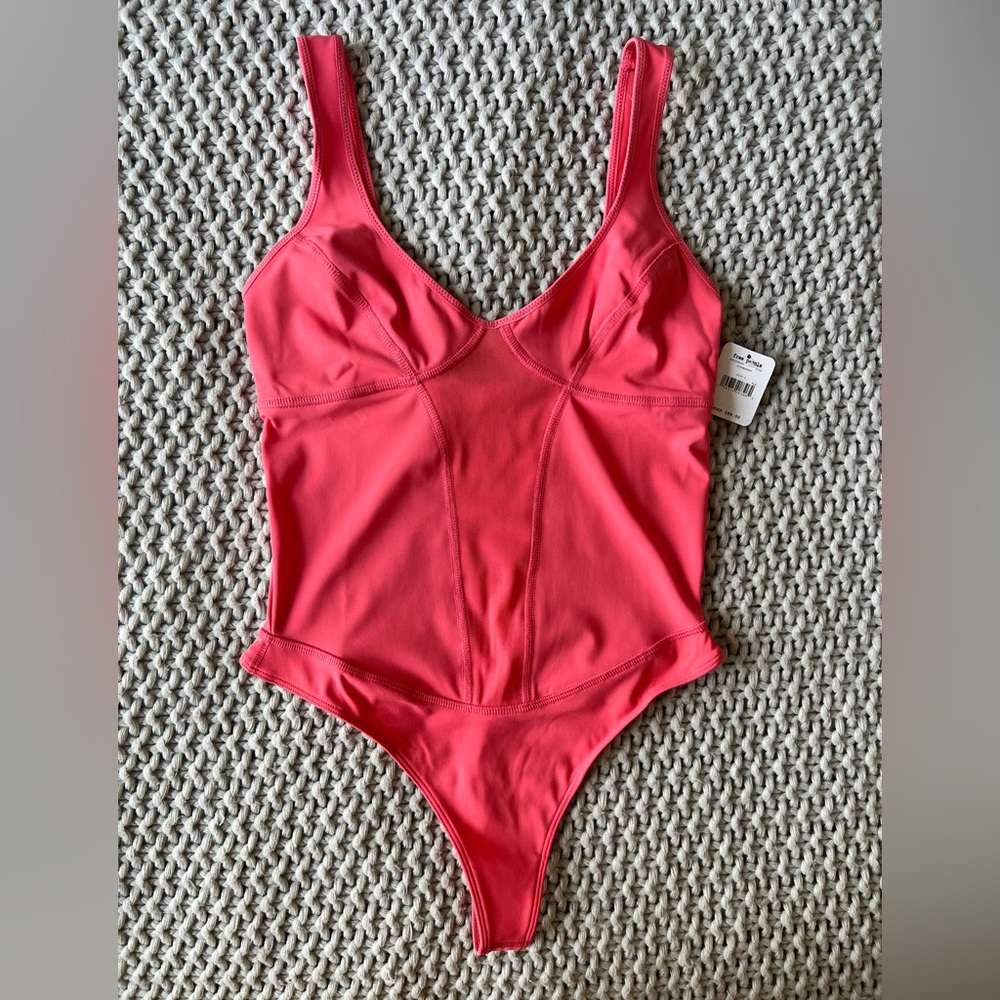 NWT Free People Heart Of Gold Leotard / Bodysuit - Picture 5 of 13